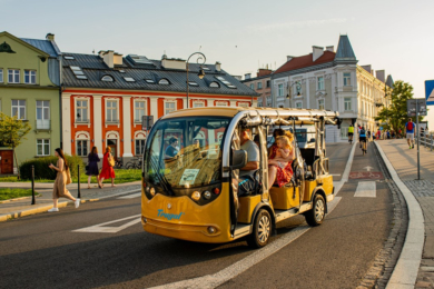 Krakau Stadt-Tour mit einem Elektroauto