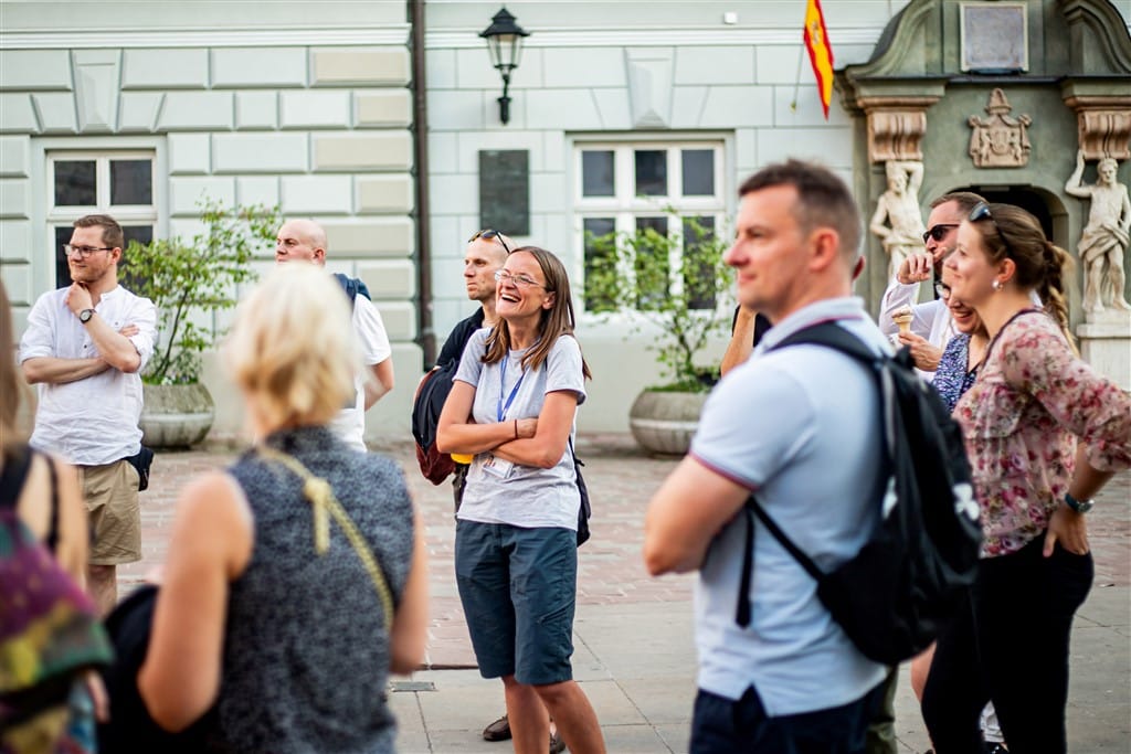 guide at Krakow walking tour